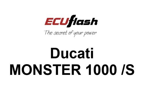 ECUflash - Ducati MONSTER 1000 /S